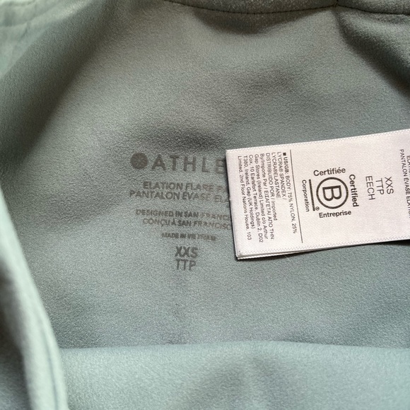 athleta elation flares - Picture 3 of 5